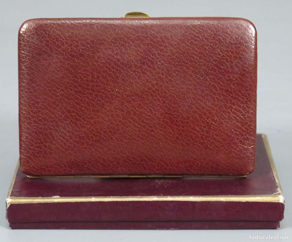 Antig&uuml;edades: CARTERA PITILLERA. HACIA 1970. SIN USO - Foto 1