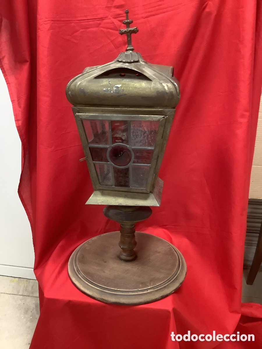 Antig&uuml;edades: Farol ornamental o procesional - Foto 2