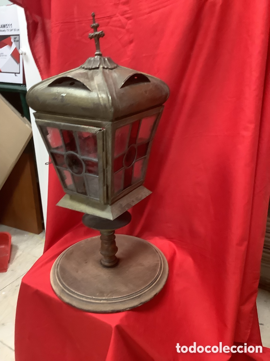 Antig&uuml;edades: Farol ornamental o procesional - Foto 3