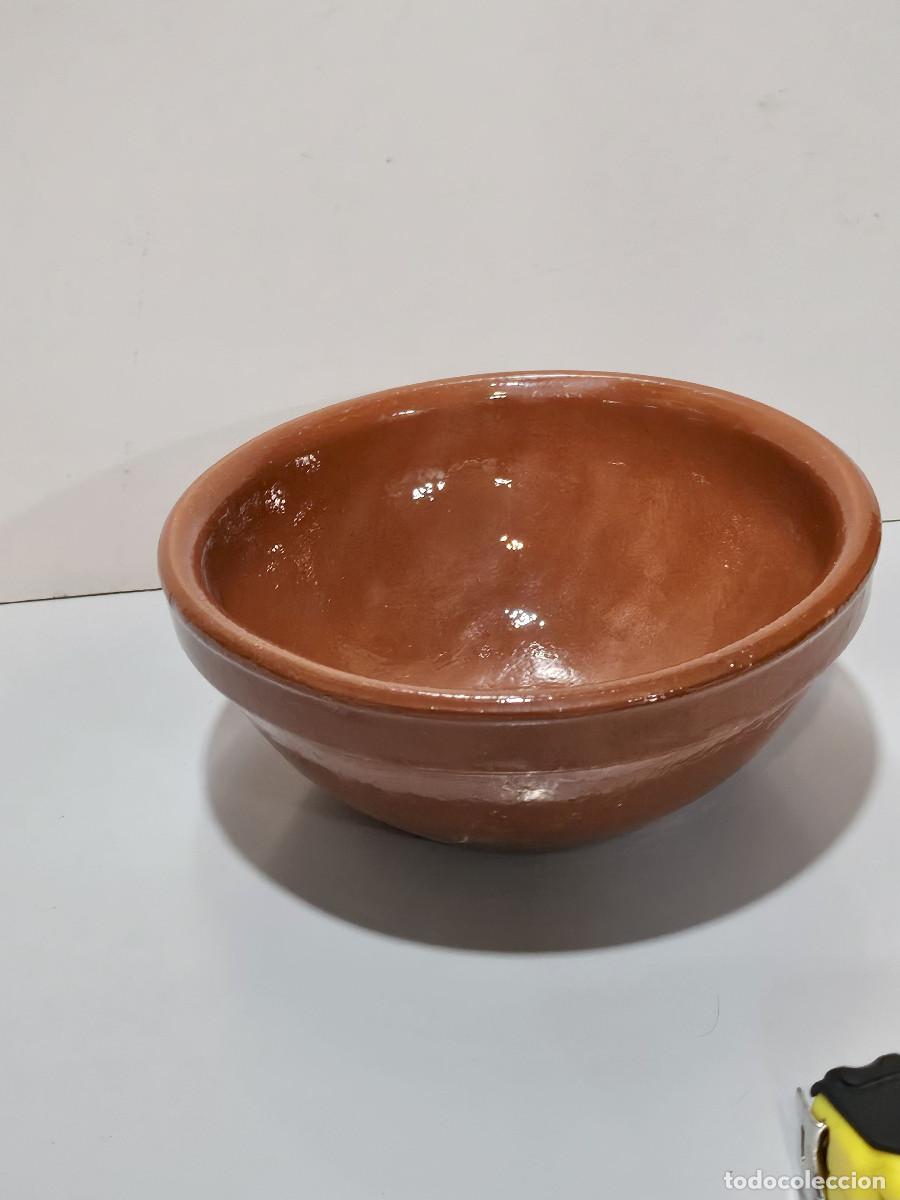 Antig&uuml;edades: cuenco de barro rustico - Foto 1