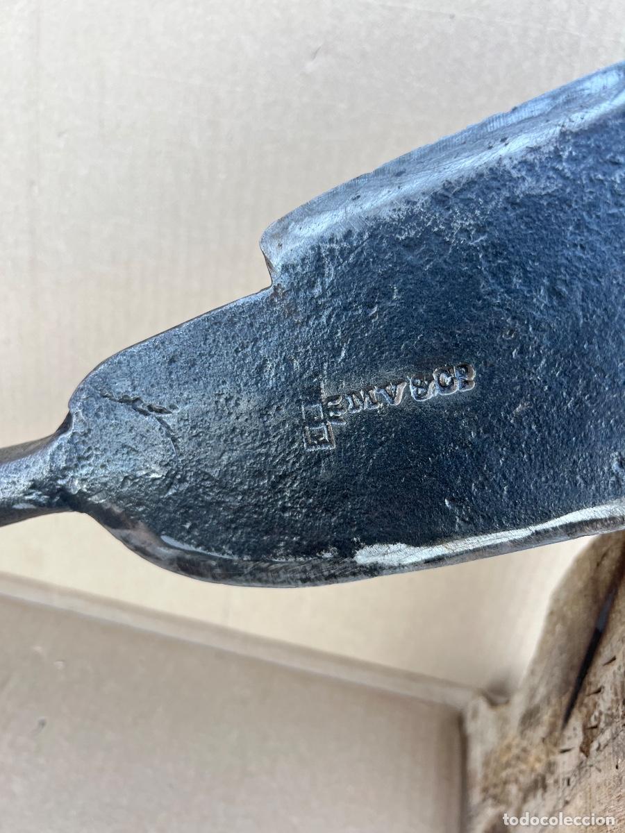 Antig&uuml;edades: Podon ingl&eacute;s con marcas y mango 70 cm - Foto 10