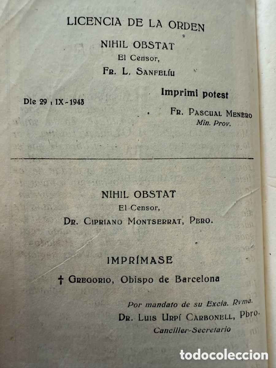Antig&uuml;edades: Misal romano de 1942. 4a edici&oacute;n. - Foto 6