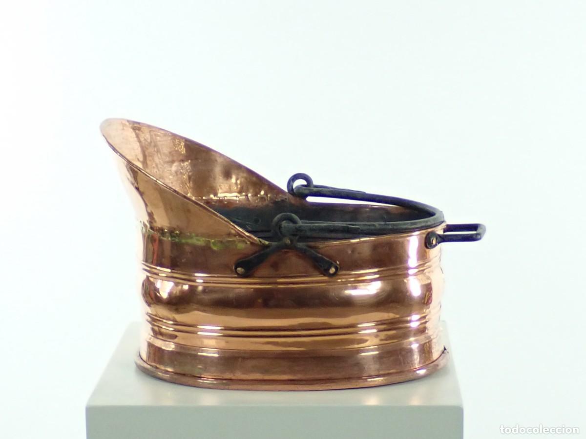 Antig&uuml;edades: RECIPIENTE DE COBRE PARA COCINA - Foto 1