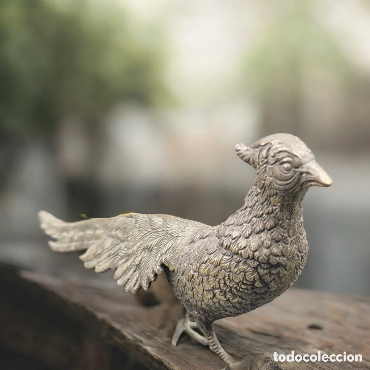 Antig&uuml;edades: Fais&aacute;n de lat&oacute;n con ba&ntilde;o - Foto 2