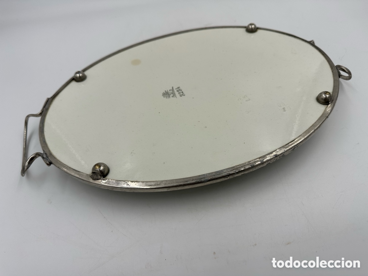 Antig&uuml;edades: Antigua bandeja may&oacute;lica - Foto 10