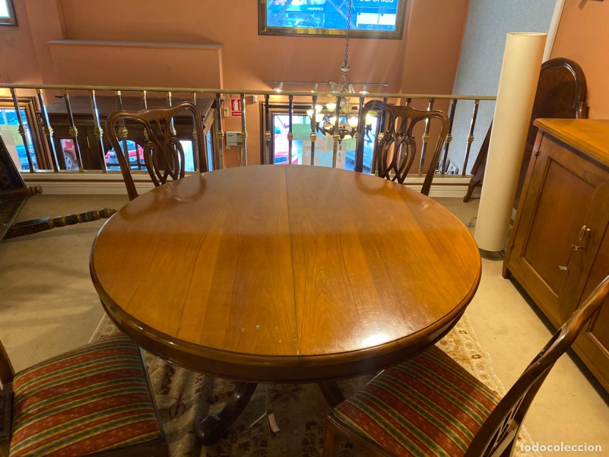 Antig&uuml;edades: Mesa Teide extensible de estilo cl&aacute;sico - Foto 1