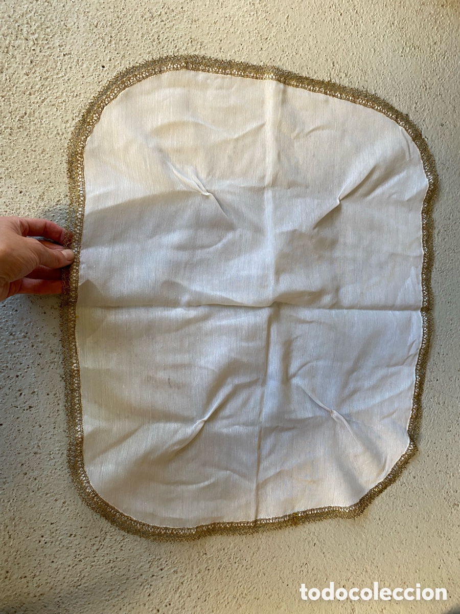 Antig&uuml;edades: Pa&ntilde;o de misa, eucarist&iacute;a. Liturgia. - Foto 3