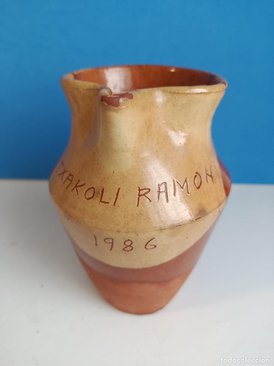 Antig&uuml;edades: JARRA VASCA TXAKOLI 1986 RAMON - Foto 2