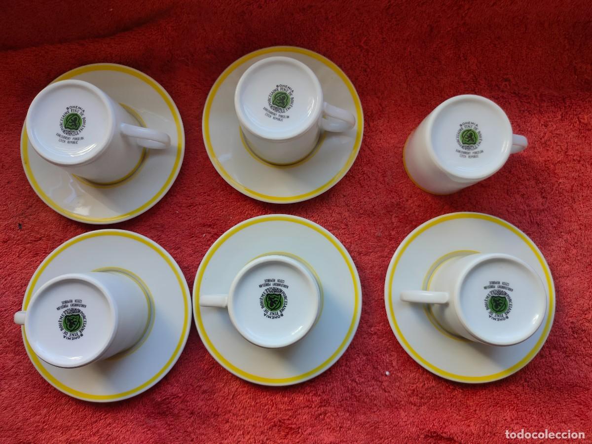 Antig&uuml;edades: JUEGO DE CAF&Eacute; DE PORCELANA. CHECH REPUBLIC - Foto 2