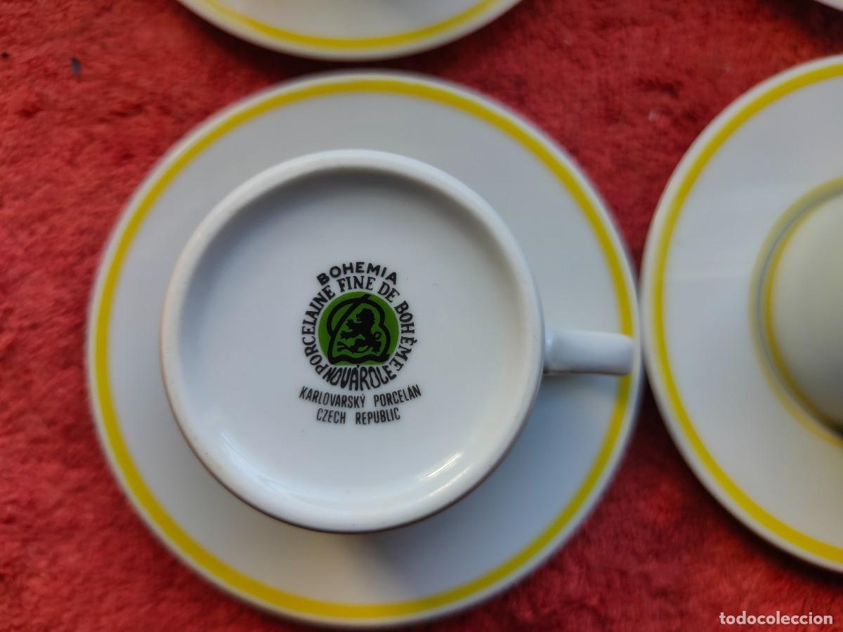 Antig&uuml;edades: JUEGO DE CAF&Eacute; DE PORCELANA. CHECH REPUBLIC - Foto 3