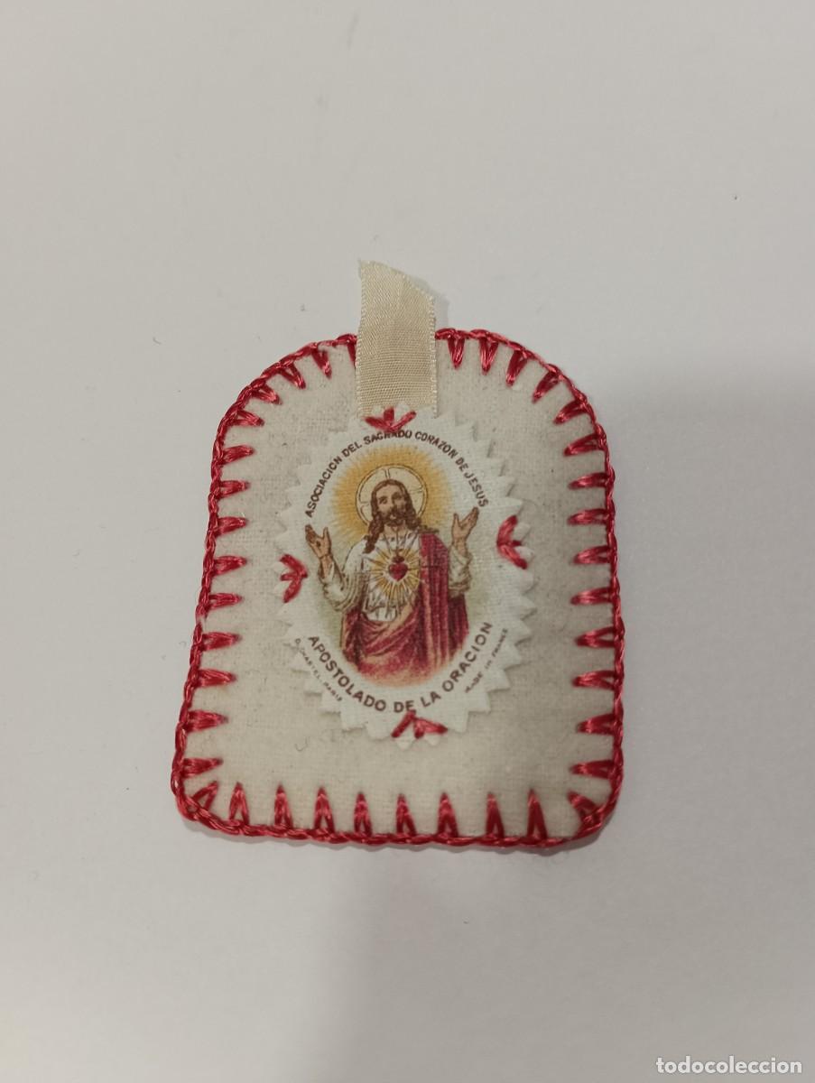 Antig&uuml;edades: ESCAPULARIO APOSTOLADO DE LA ORACI&Oacute;N - Foto 1