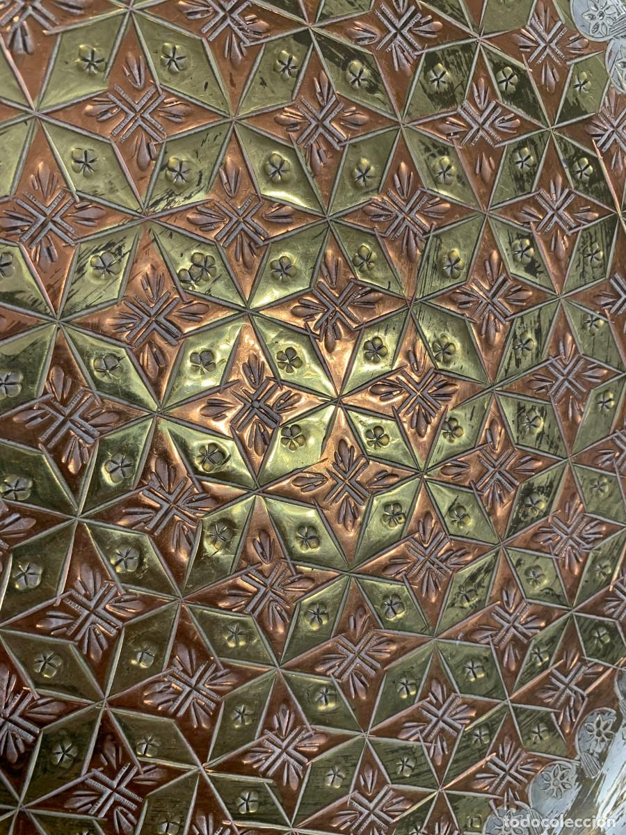 Antig&uuml;edades: plato bronce y cobre arabe - Foto 3