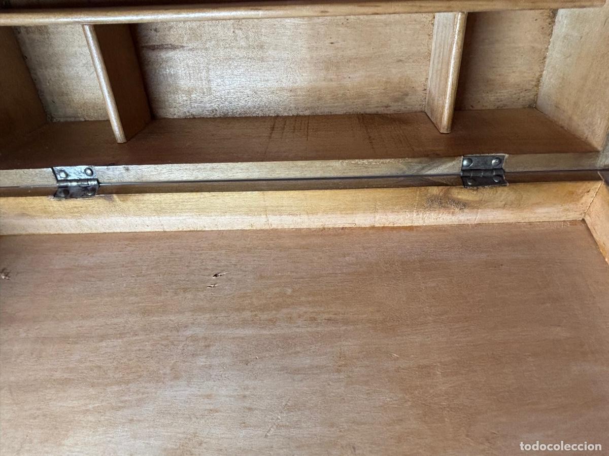 Antig&uuml;edades: Caja de madera con llave - Foto 5