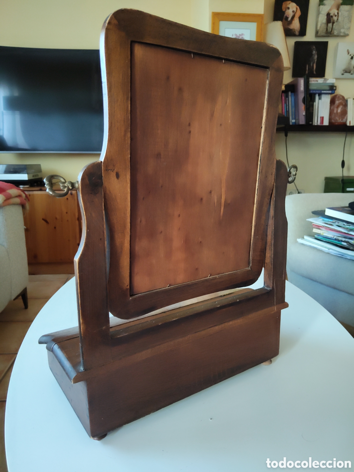 Antig&uuml;edades: Joyero antiguo de madera - Foto 7