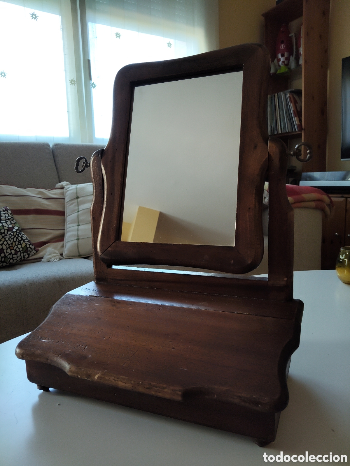 Antig&uuml;edades: Joyero antiguo de madera - Foto 1