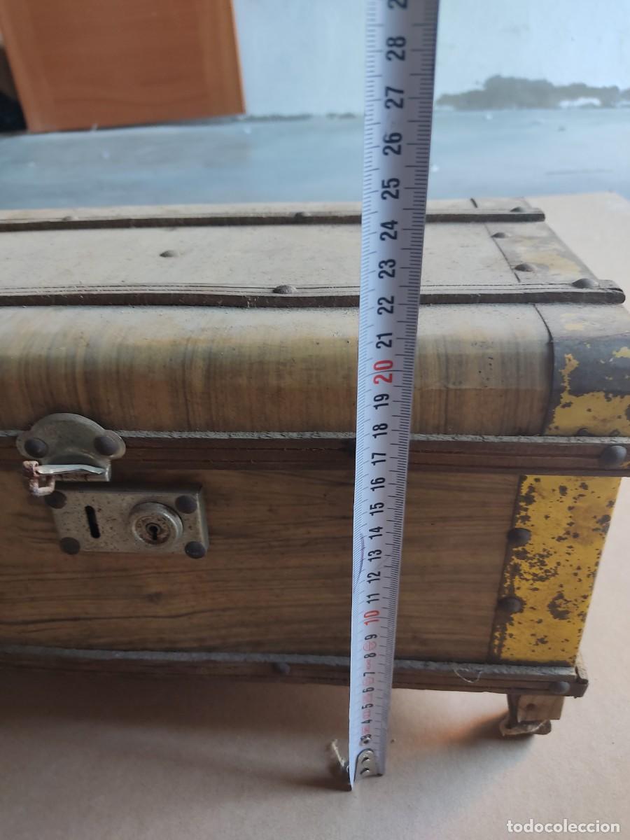 Antig&uuml;edades: BAUL PEQUE&Ntilde;O PARA RESTAURAR - Foto 4