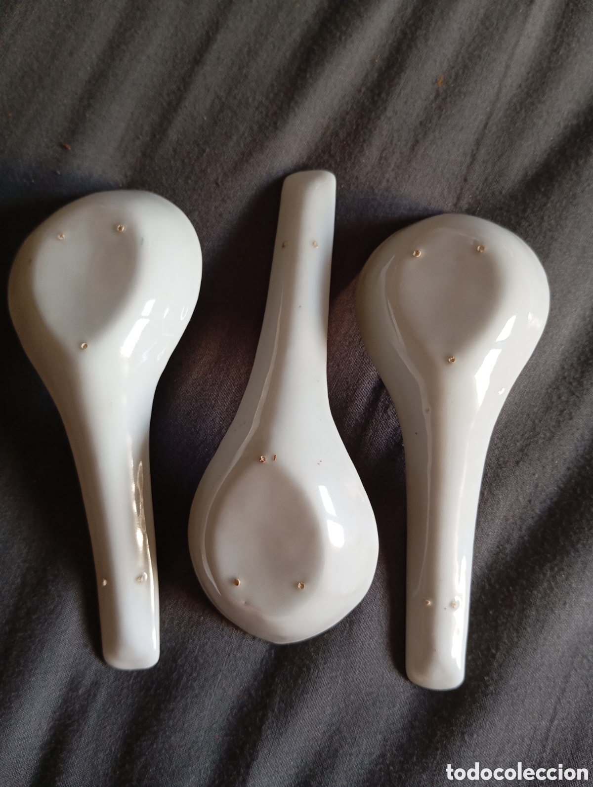 Antig&uuml;edades: Cucharas de porcelana china - Foto 3