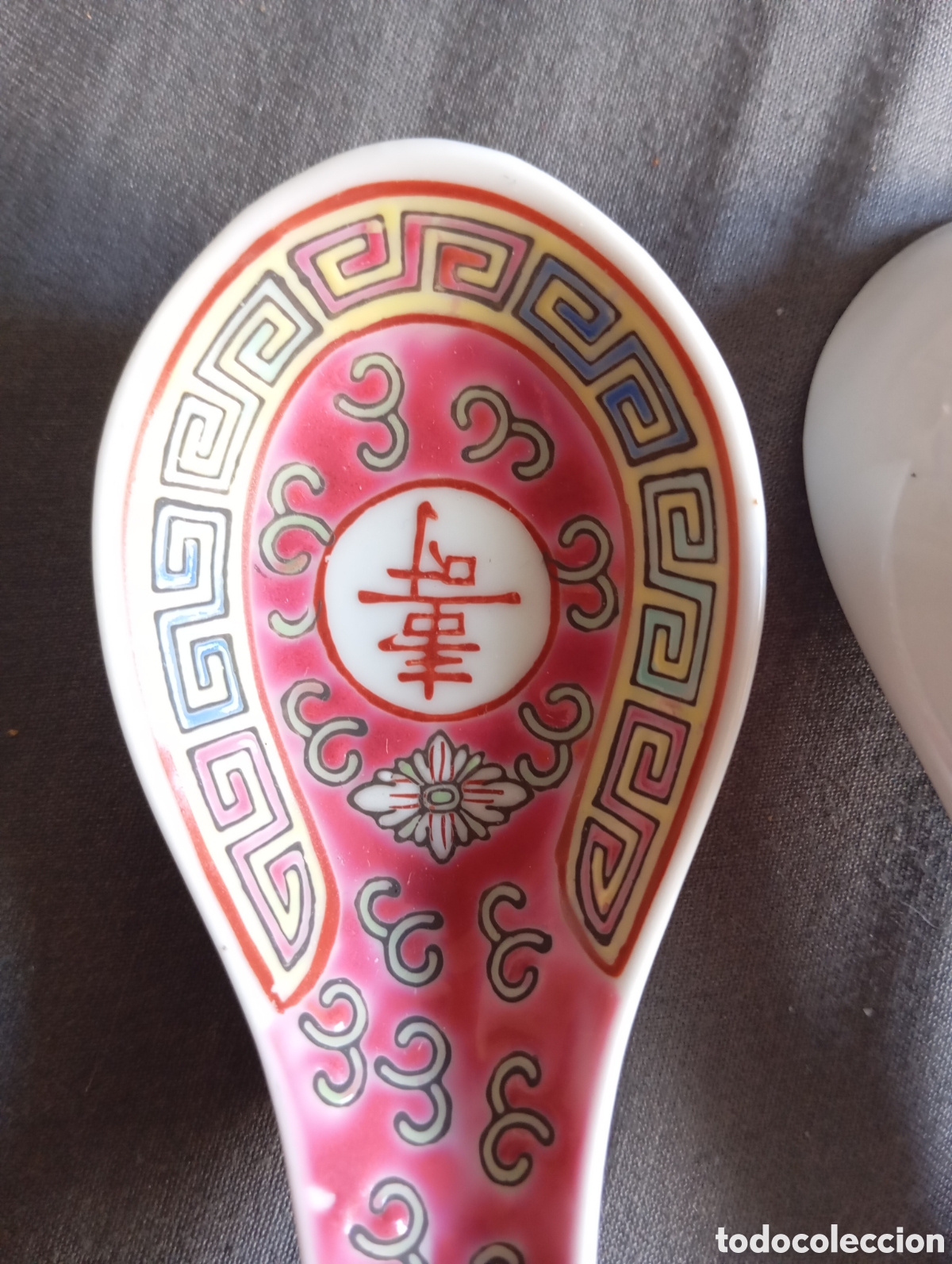 Antig&uuml;edades: Cucharas de porcelana china - Foto 3