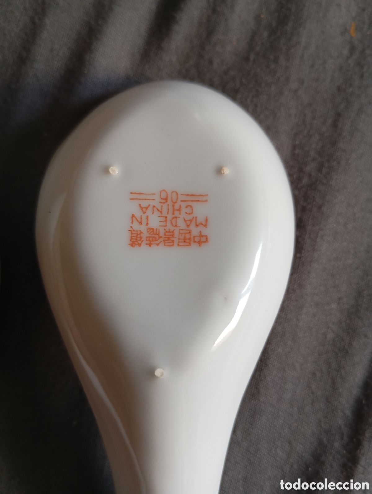 Antig&uuml;edades: Cucharas de porcelana china - Foto 4