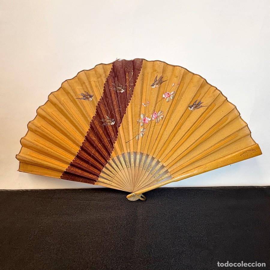 Antig&uuml;edades: Antiguo Abanico Oriental - Foto 1
