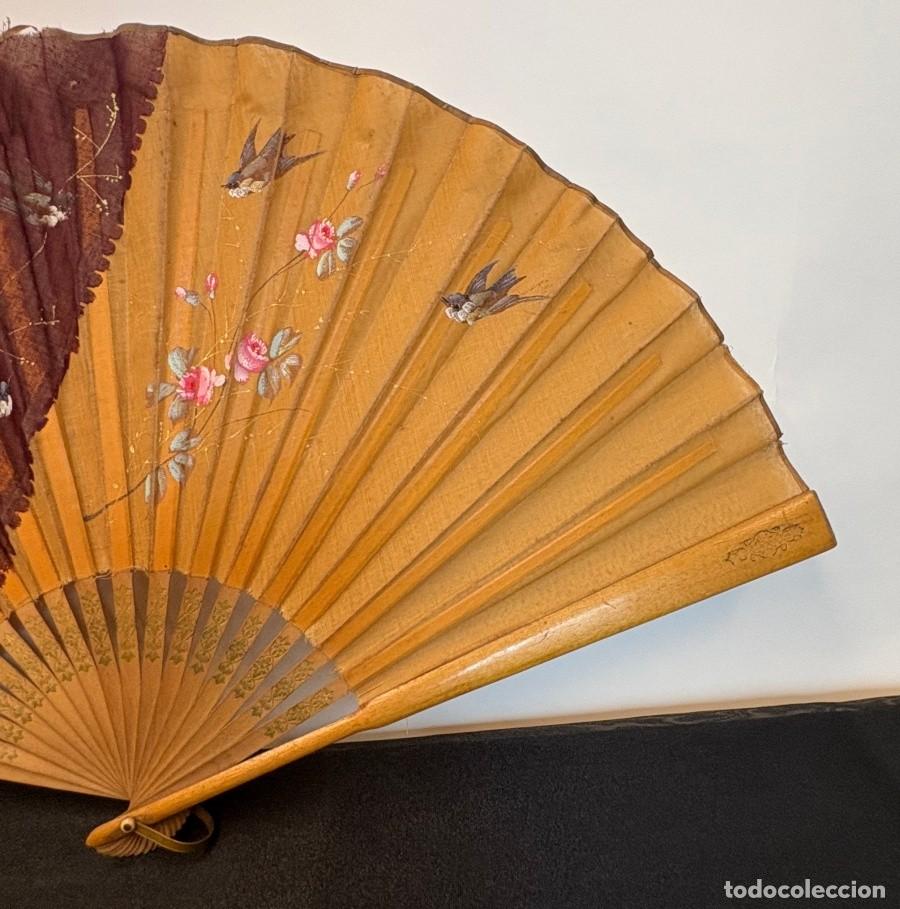 Antig&uuml;edades: Antiguo Abanico Oriental - Foto 2