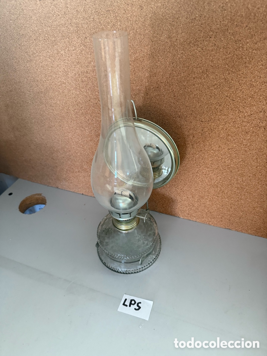 Antig&uuml;edades: Antigua l&aacute;mpara de aceite - Foto 2