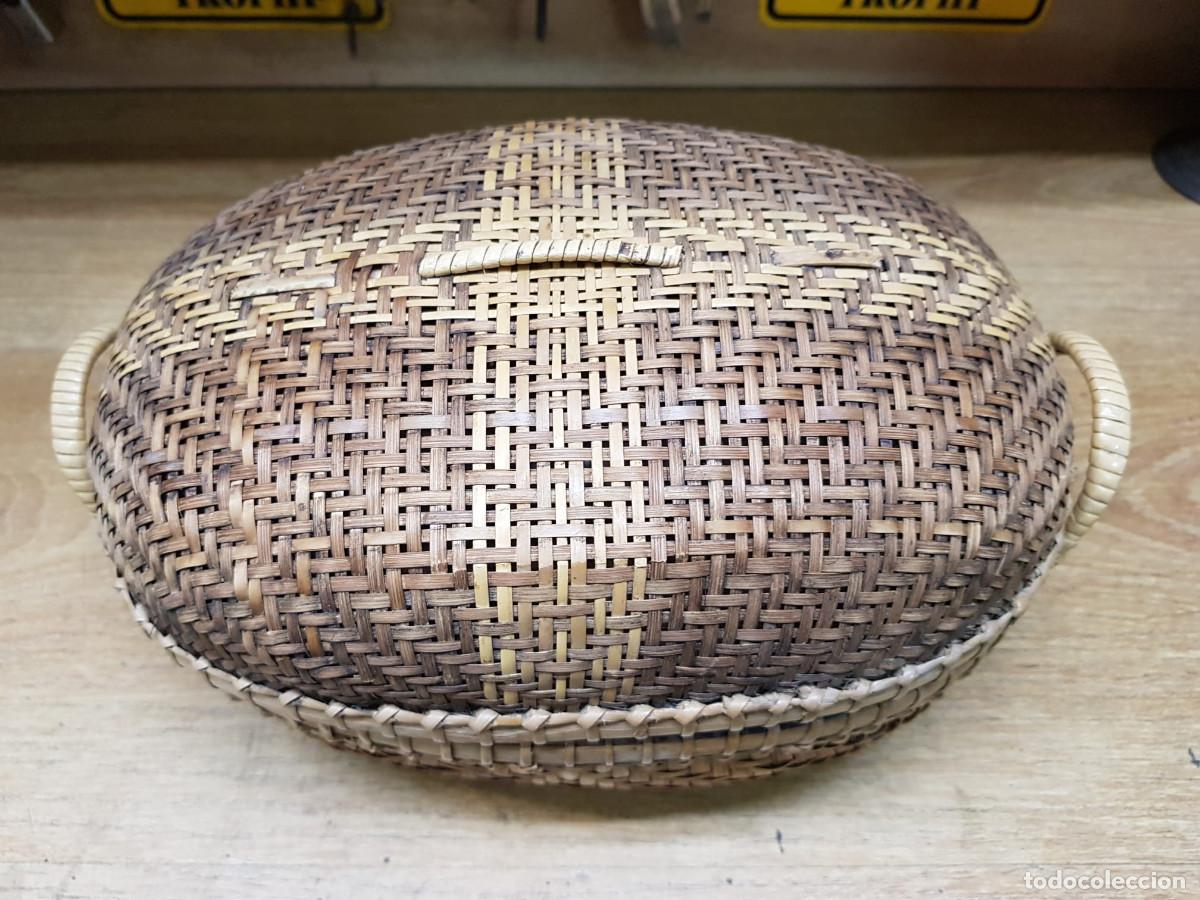 Antig&uuml;edades: PANERA DE MINBRE O RECIPIENTE - Foto 1
