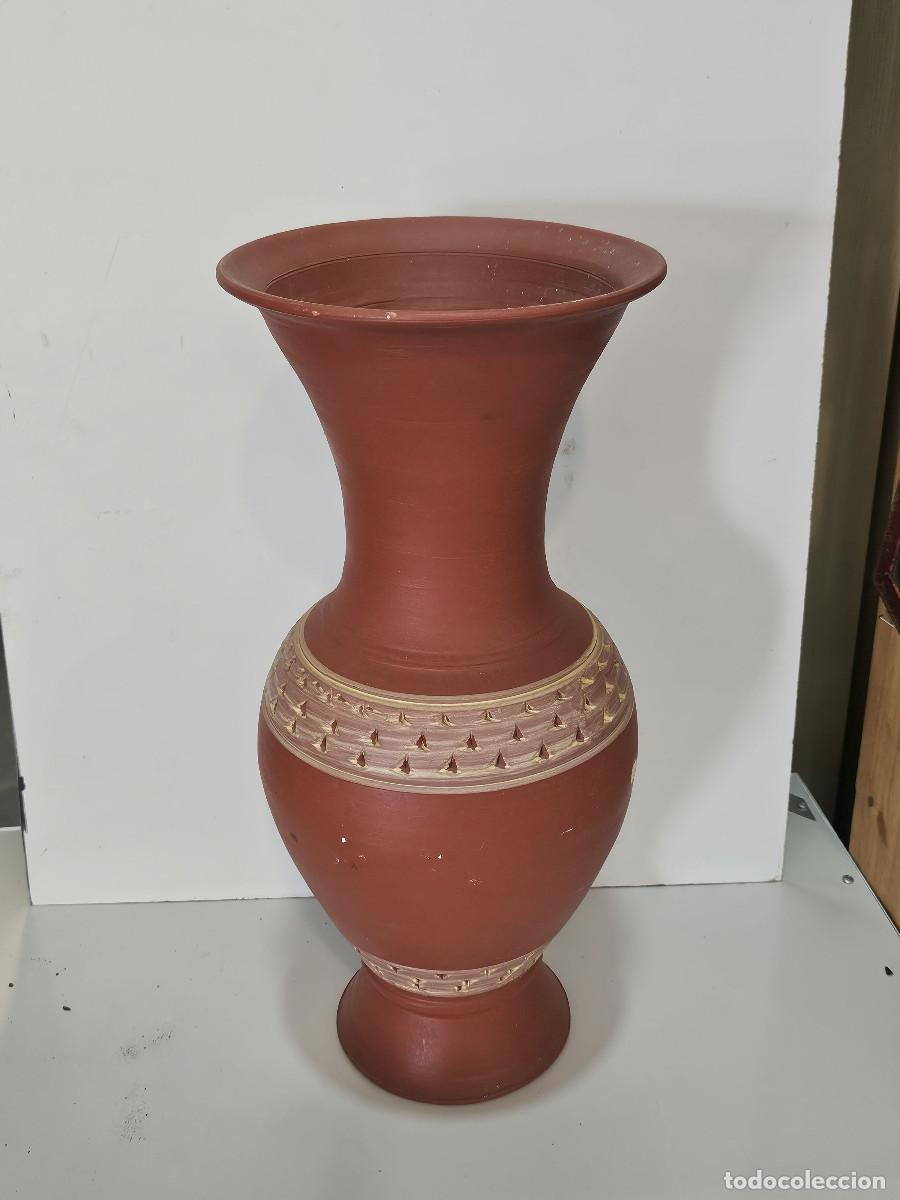 Antig&uuml;edades: jarron grande de ceramica - Foto 1