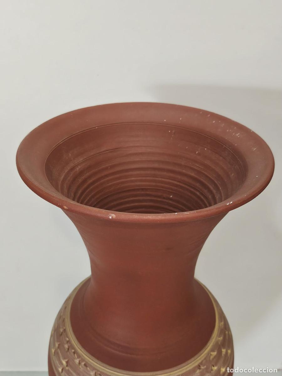 Antig&uuml;edades: jarron grande de ceramica - Foto 3