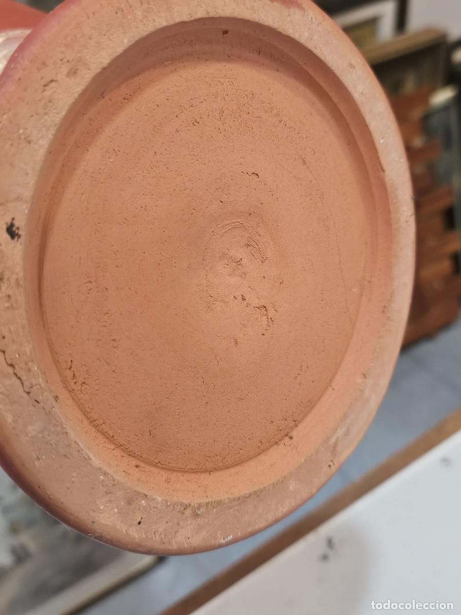 Antig&uuml;edades: jarron grande de ceramica - Foto 4
