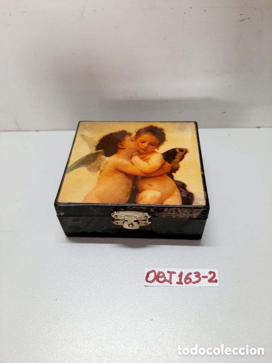 Antig&uuml;edades: Caja de madera joyero - Foto 1