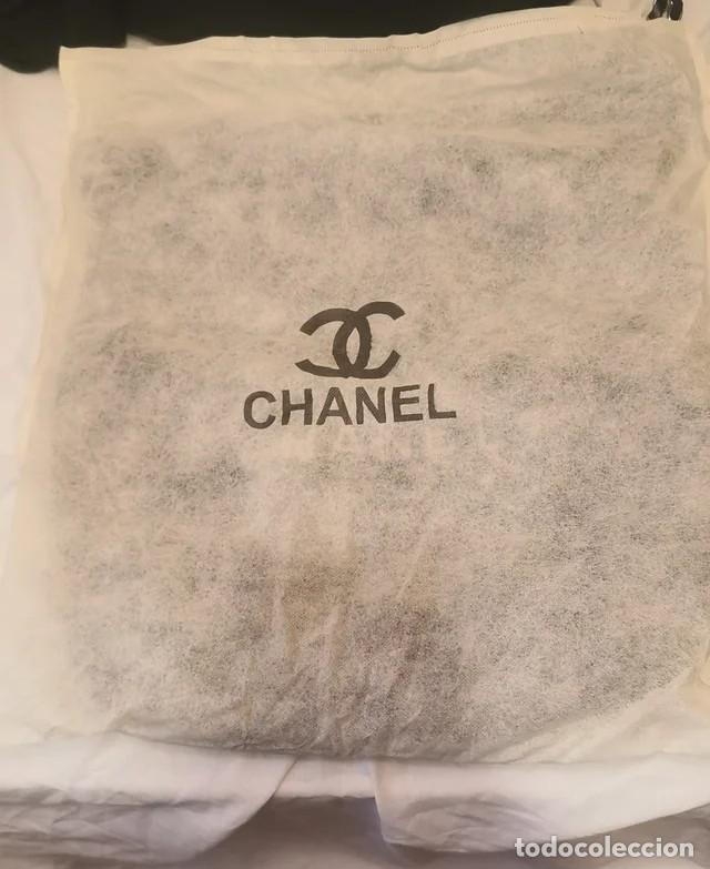 Antig&uuml;edades: Bolso Chanel negro acolchado - Cadena - Foto 6