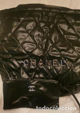 Antig&uuml;edades: Bolso Chanel negro acolchado - Cadena - Foto 9