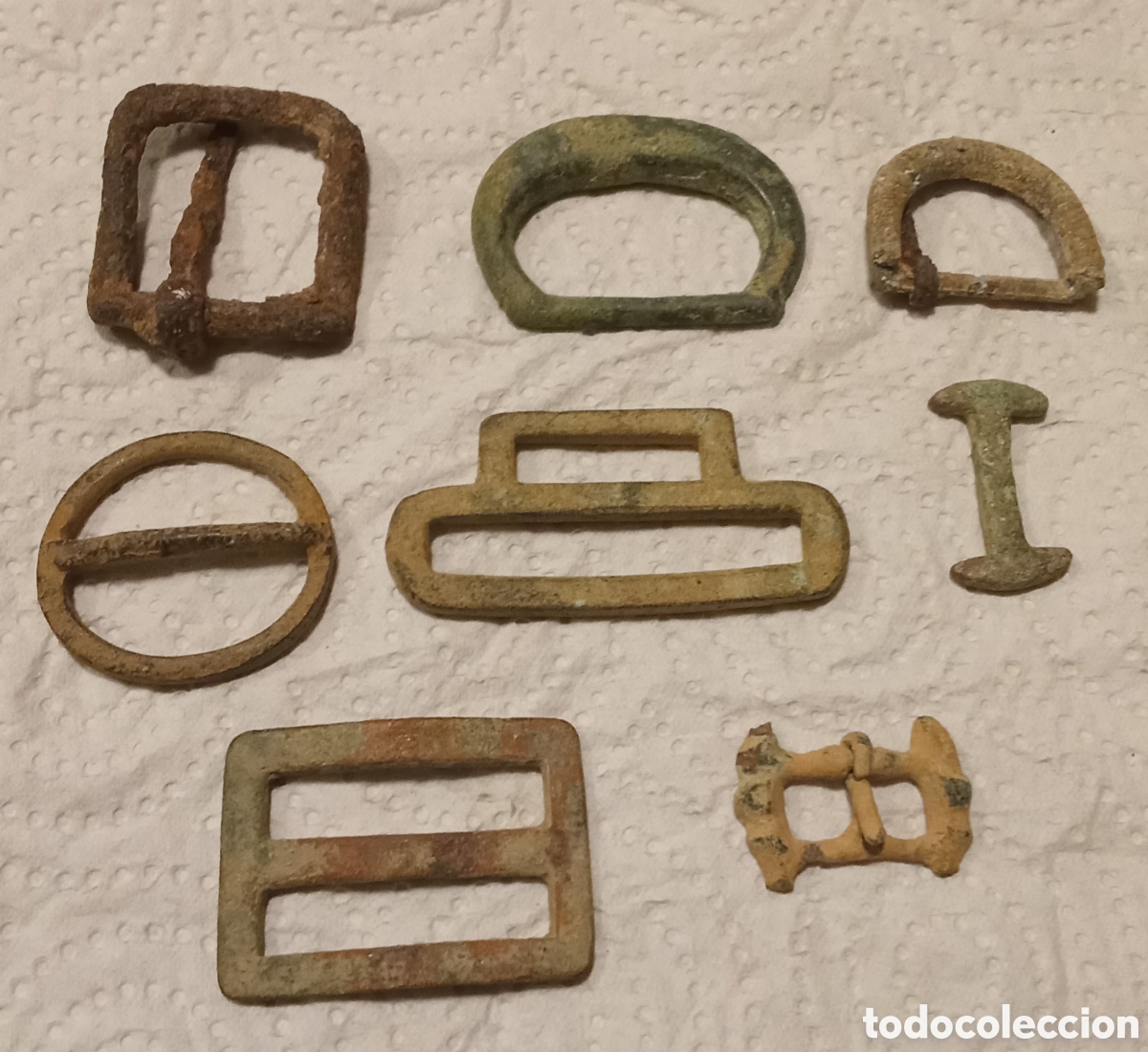 Antig&uuml;edades: LOTE DE HEBILLAS ANTIGUAS - Foto 1