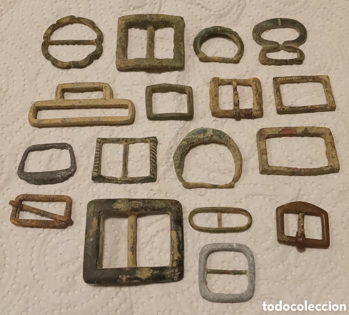 Antig&uuml;edades: GRAN LOTE DE HEBILLAS ANTIGUAS - Foto 1