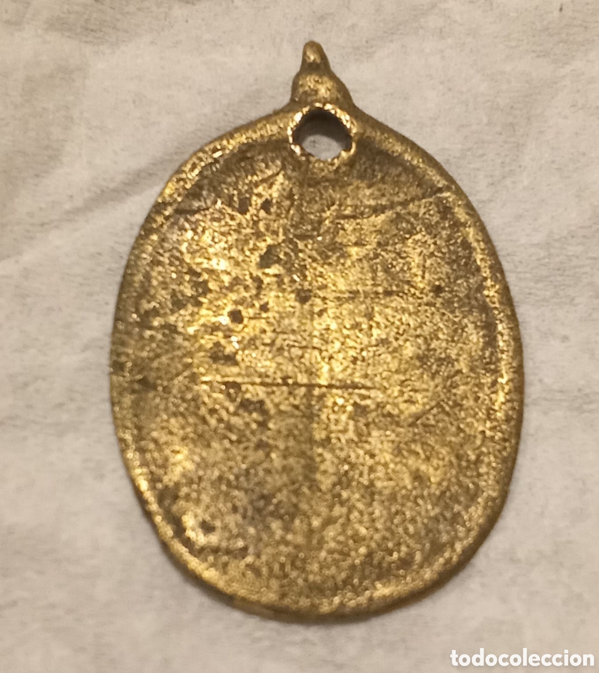 Antig&uuml;edades: MEDALLA DE BRONCE MUY ANTIGUA - Foto 2