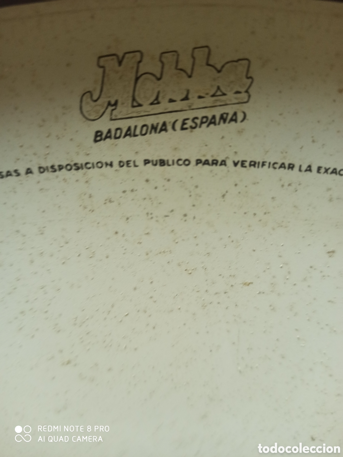Antig&uuml;edades: B&aacute;scula marca mobba antigua - Foto 4
