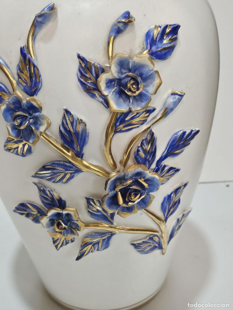 Antig&uuml;edades: jarron grande de ceramica - Foto 2