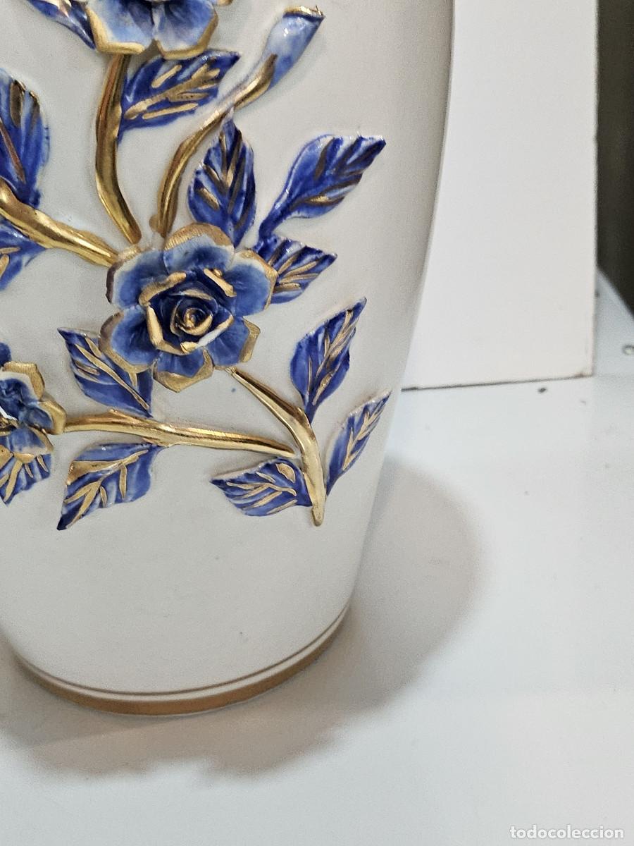 Antig&uuml;edades: jarron grande de ceramica - Foto 3