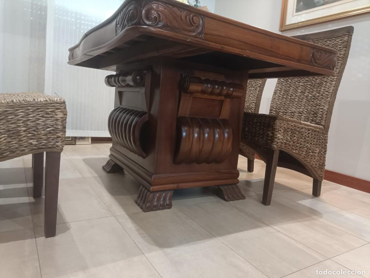 Antig&uuml;edades: MESA ANTIGUA comedor a&ntilde;o 1925 - Foto 2