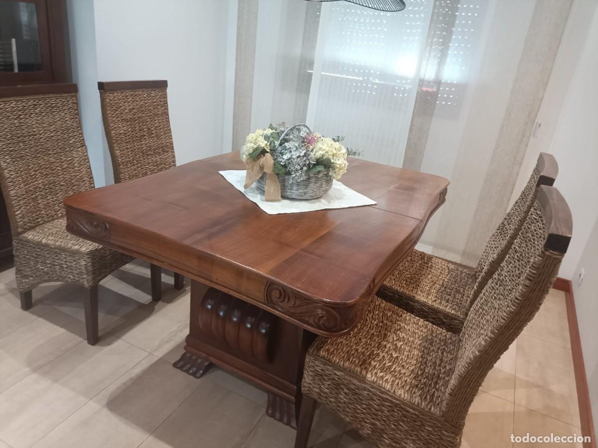 Antig&uuml;edades: MESA ANTIGUA comedor a&ntilde;o 1925 - Foto 3