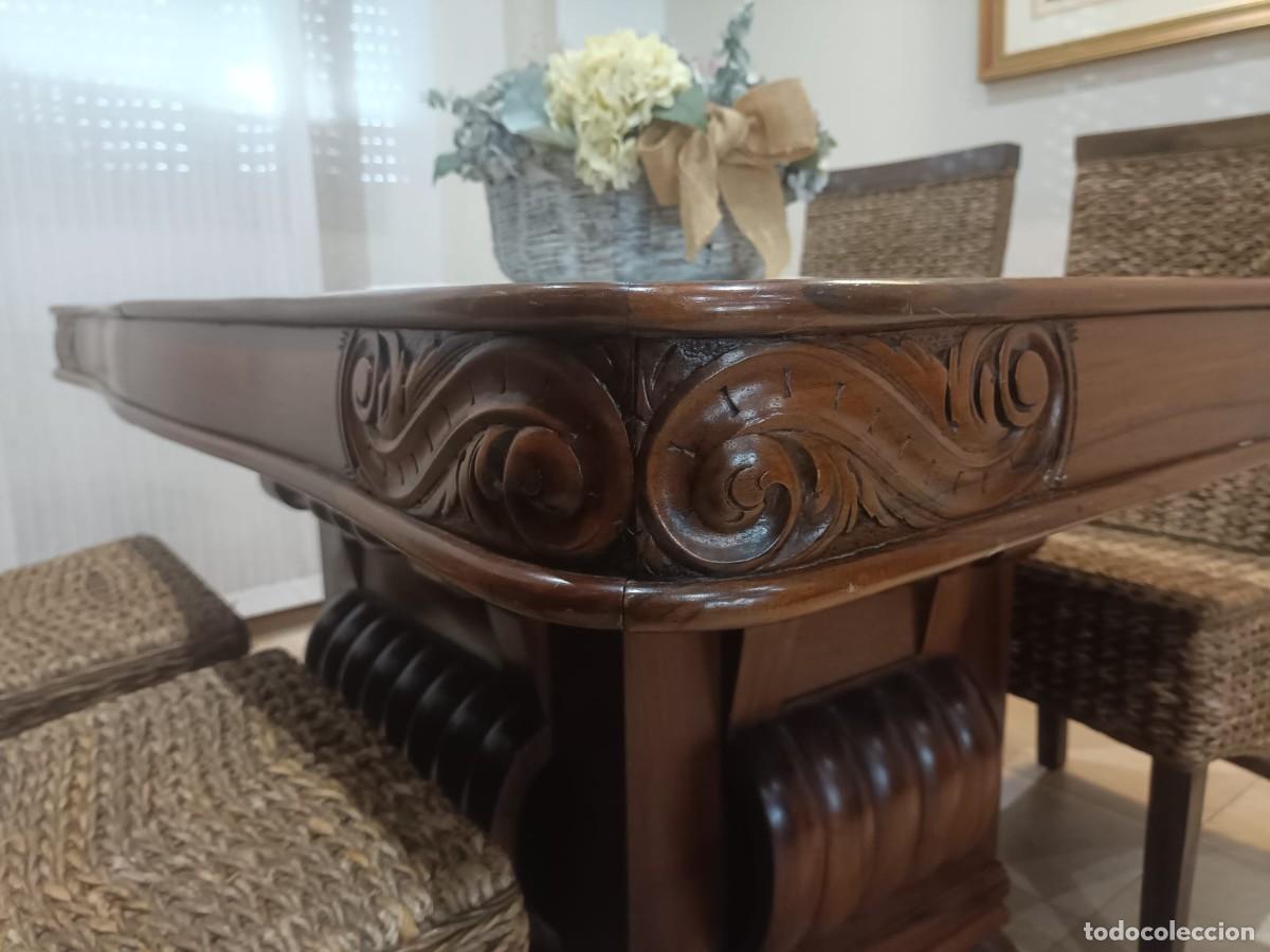 Antig&uuml;edades: MESA ANTIGUA comedor a&ntilde;o 1925 - Foto 4