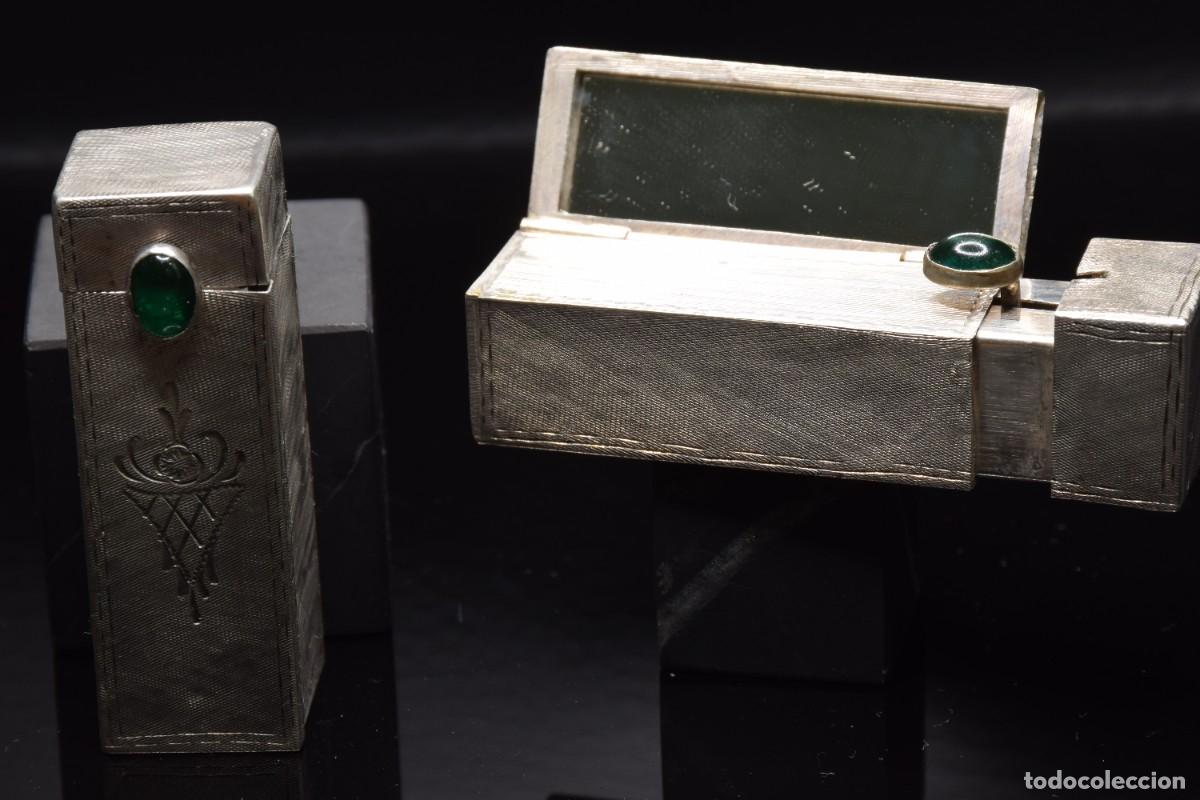 Antig&uuml;edades: 2 pintalabios en plata - Foto 1