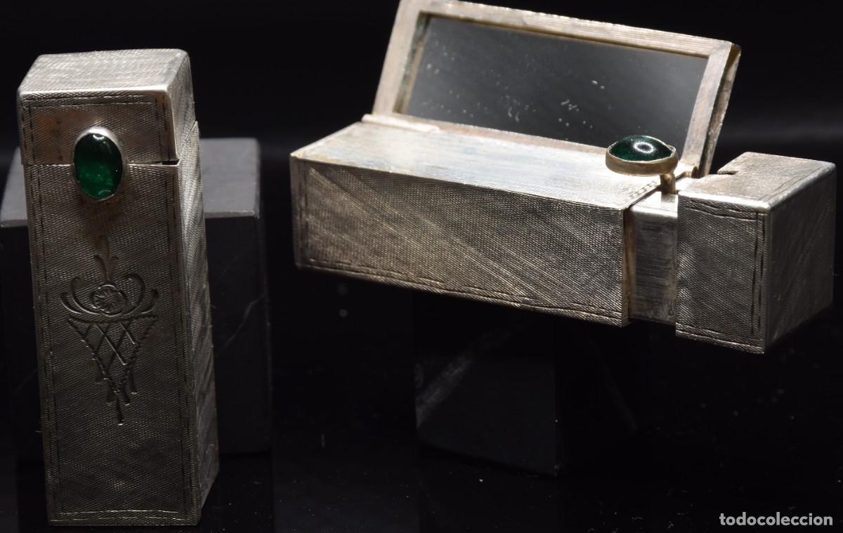 Antig&uuml;edades: 2 pintalabios en plata - Foto 2