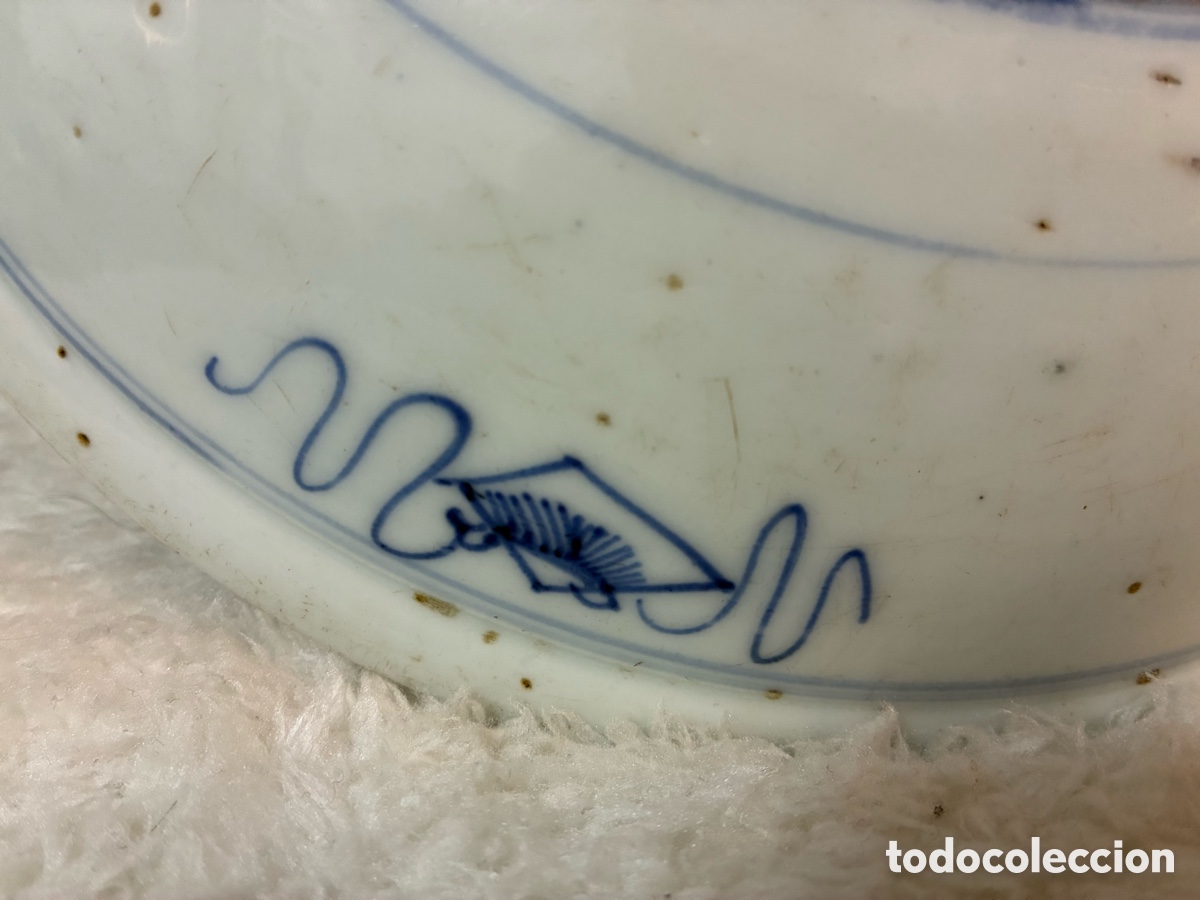 Antig&uuml;edades: plato de porcelana China - Foto 13