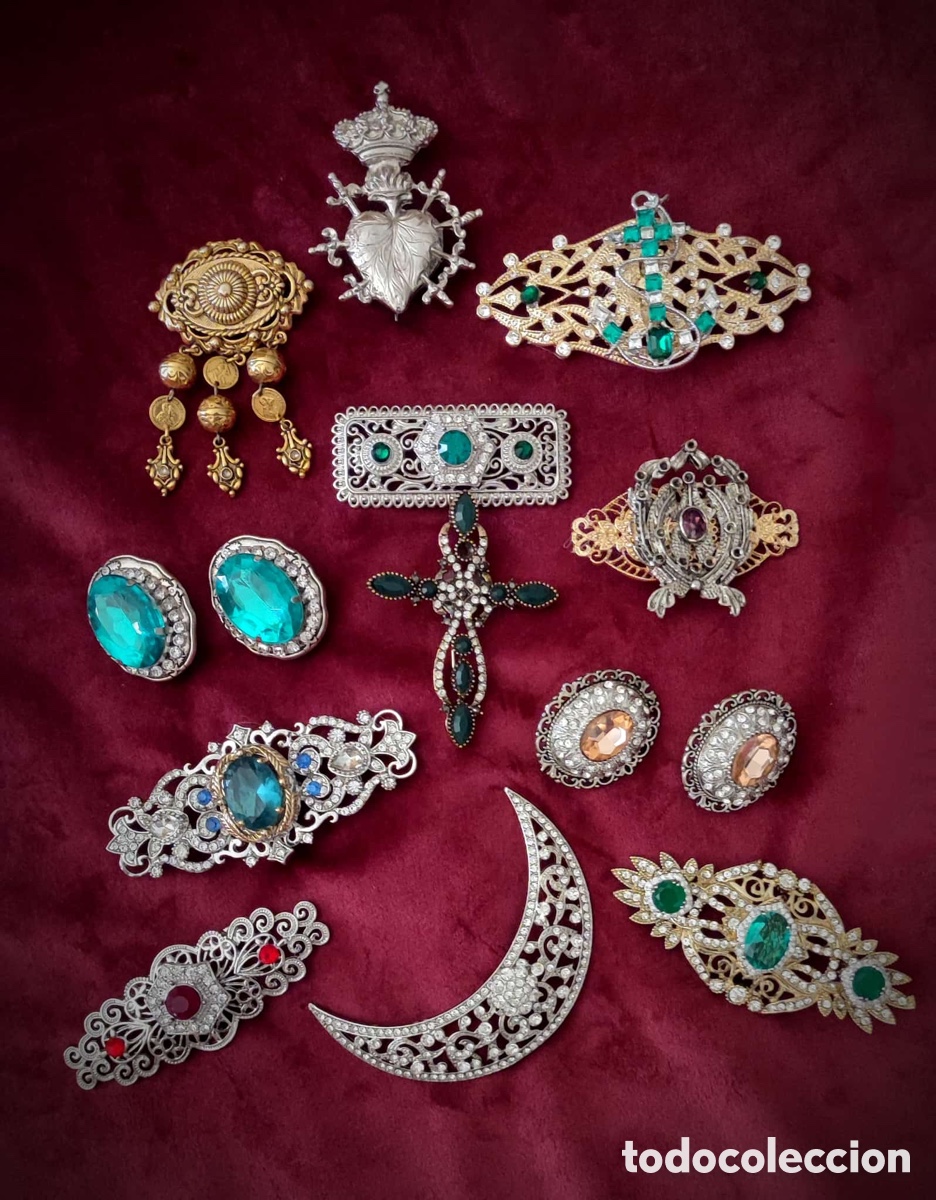 Antig&uuml;edades: Broches de bisuter&iacute;a - Foto 1