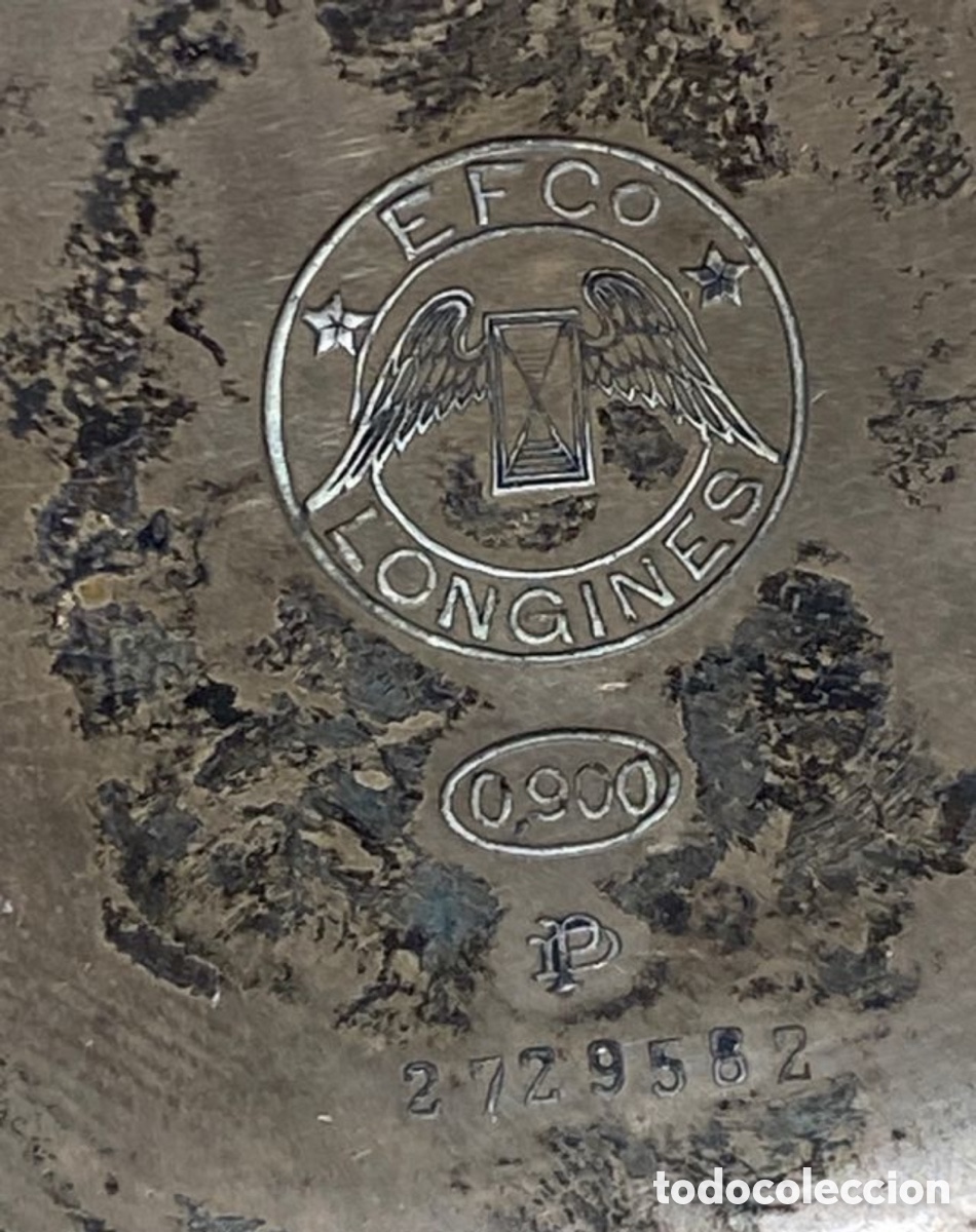 Antig&uuml;edades: Reloj Longines de plata - Foto 5