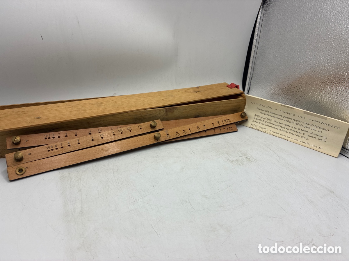 Antig&uuml;edades: Pant&oacute;grafo con caja e instrucciones. - Foto 7