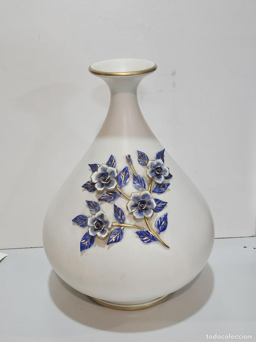 Antig&uuml;edades: jarron de ceramica grande - Foto 1