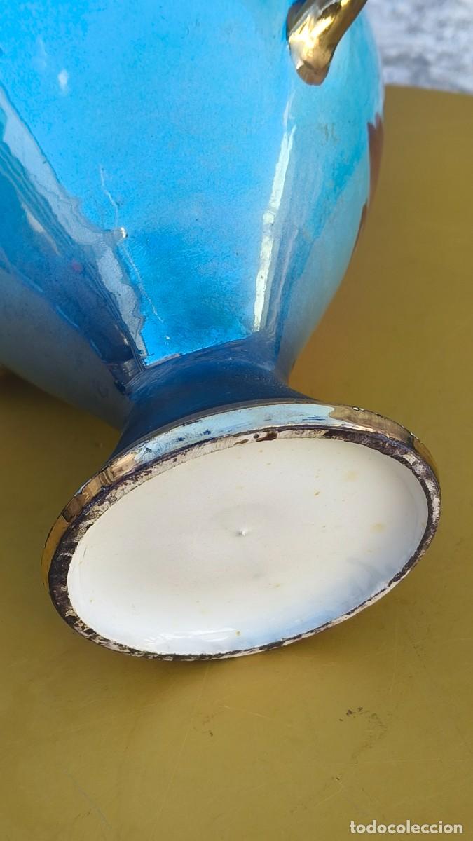 Antig&uuml;edades: Vase fa&iuml;ence italienne 1940 - Foto 4